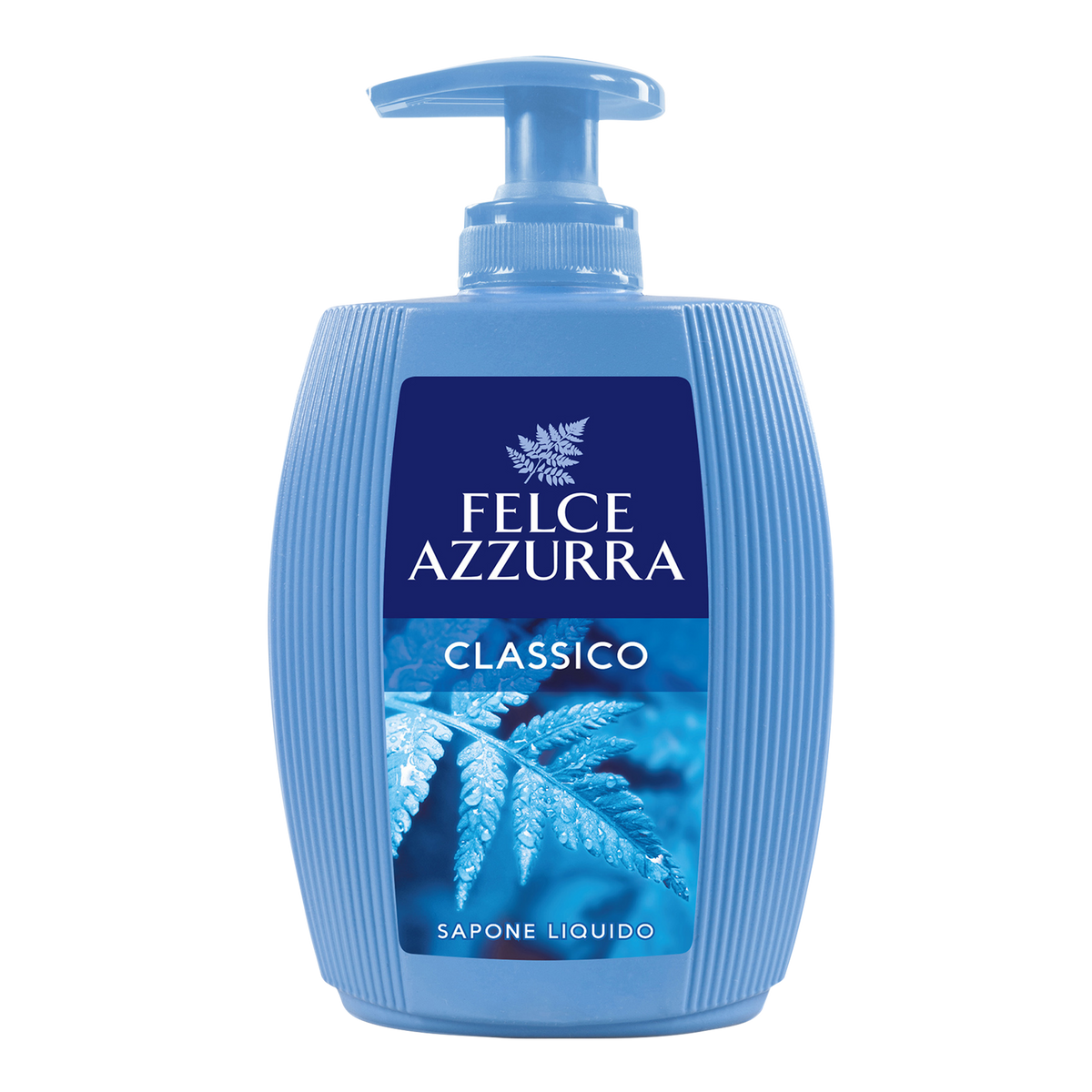 Vorderseite von Felce Azzurra Flüssigseife Classic