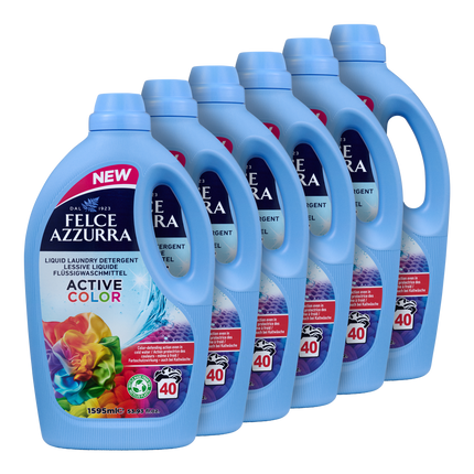 Vorderseite von Felce Azzurra Colorwaschmittel