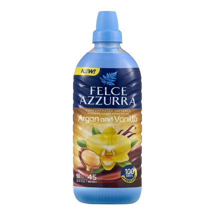 Vorderseite von Azzurra Weichspüler Argan and Vanilla