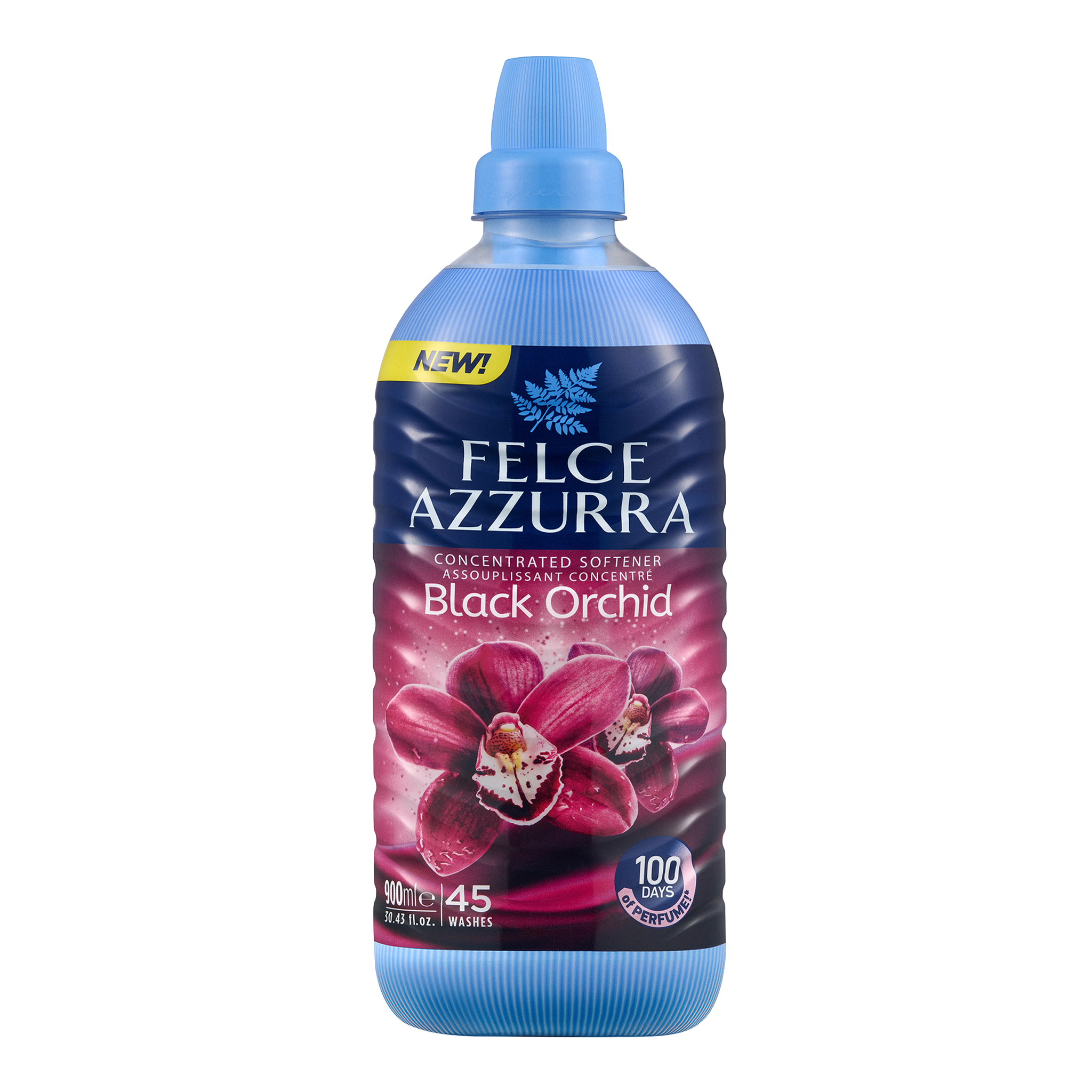 Vorderseite von Azzurra Weichspüler Black Orchid