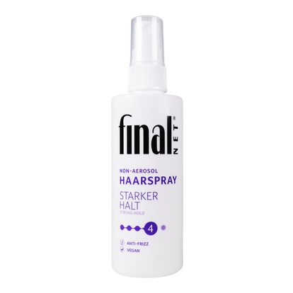 Vorderseite vonFinal Net Hairspray strong hold pump