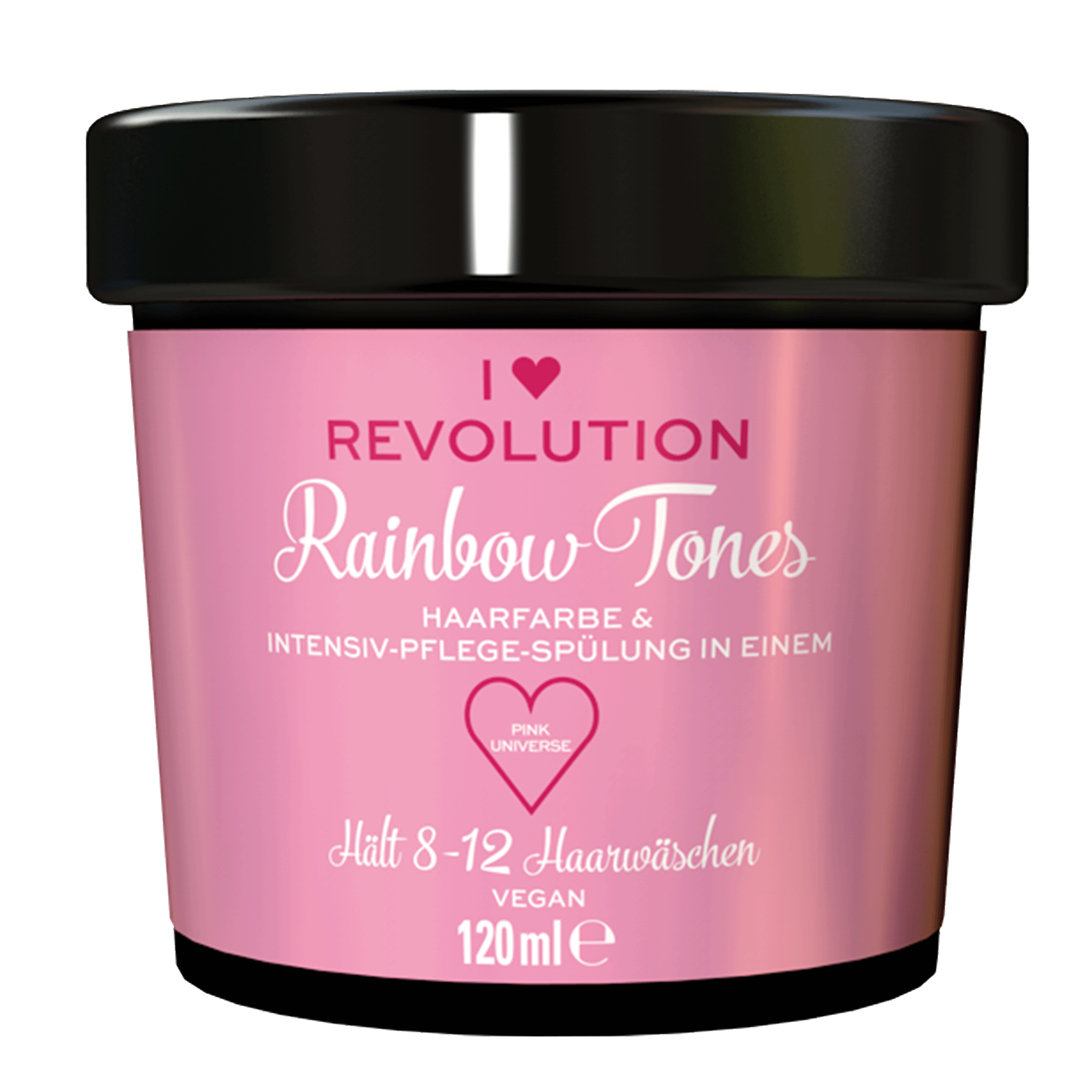 Vorderseite von I Heart Revolution Rainbow Tones Pink