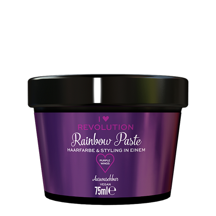 Vorderseite von I Heart Revolution Rainbow Paste Purple Wings
