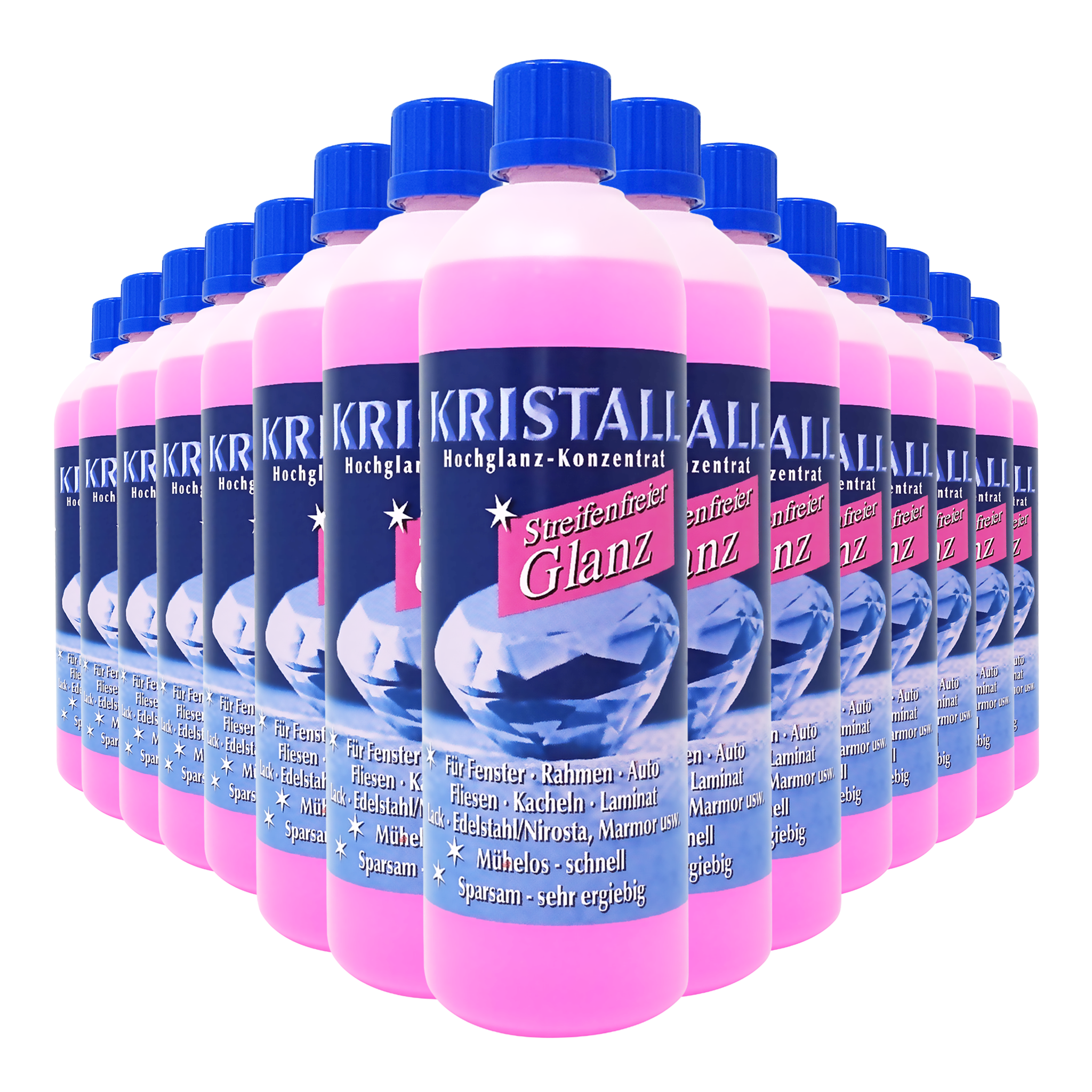 Vorderseite von Kristall Hochglanz-Konzentrat