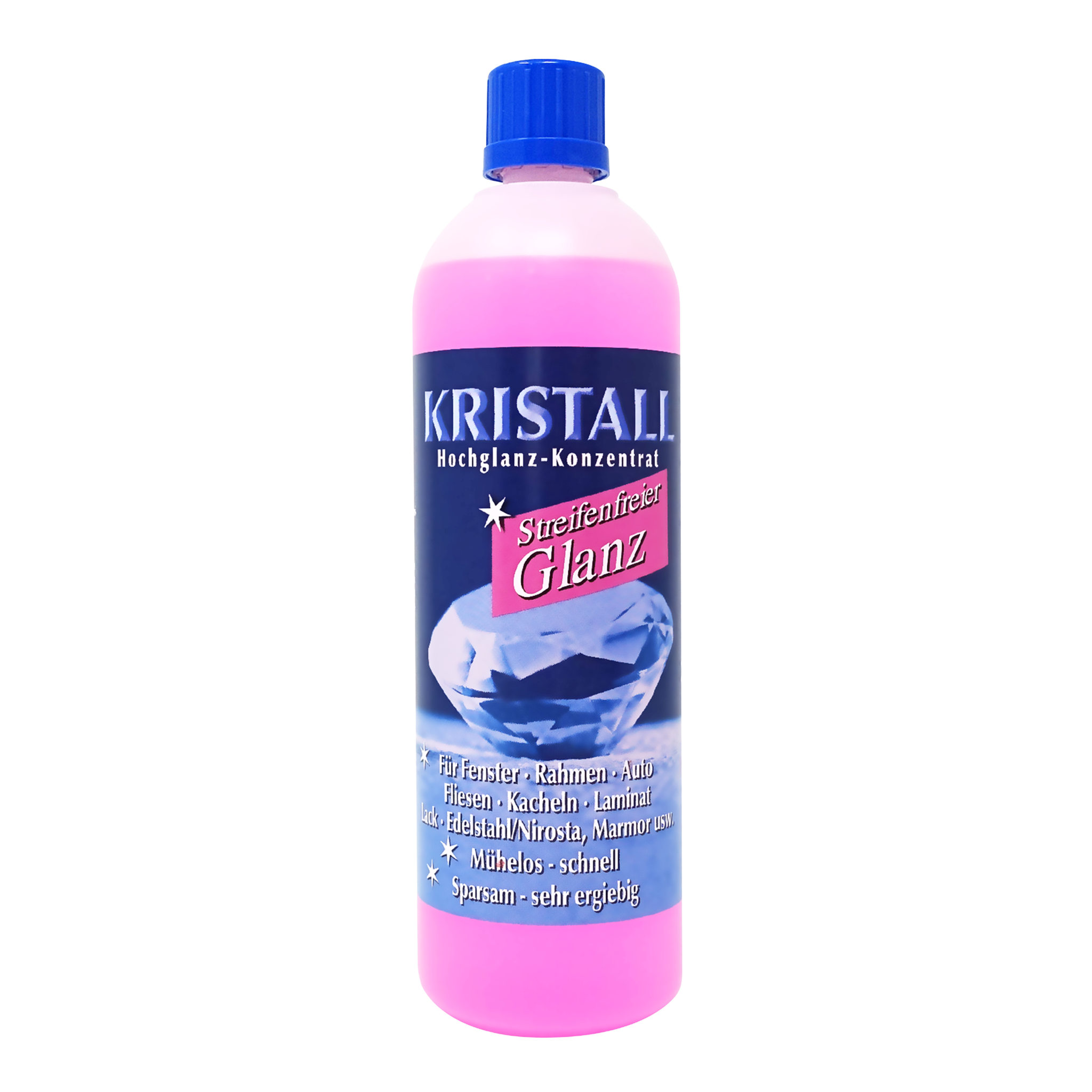 Vorderseite von Kristall Hochglanz-Konzentrat