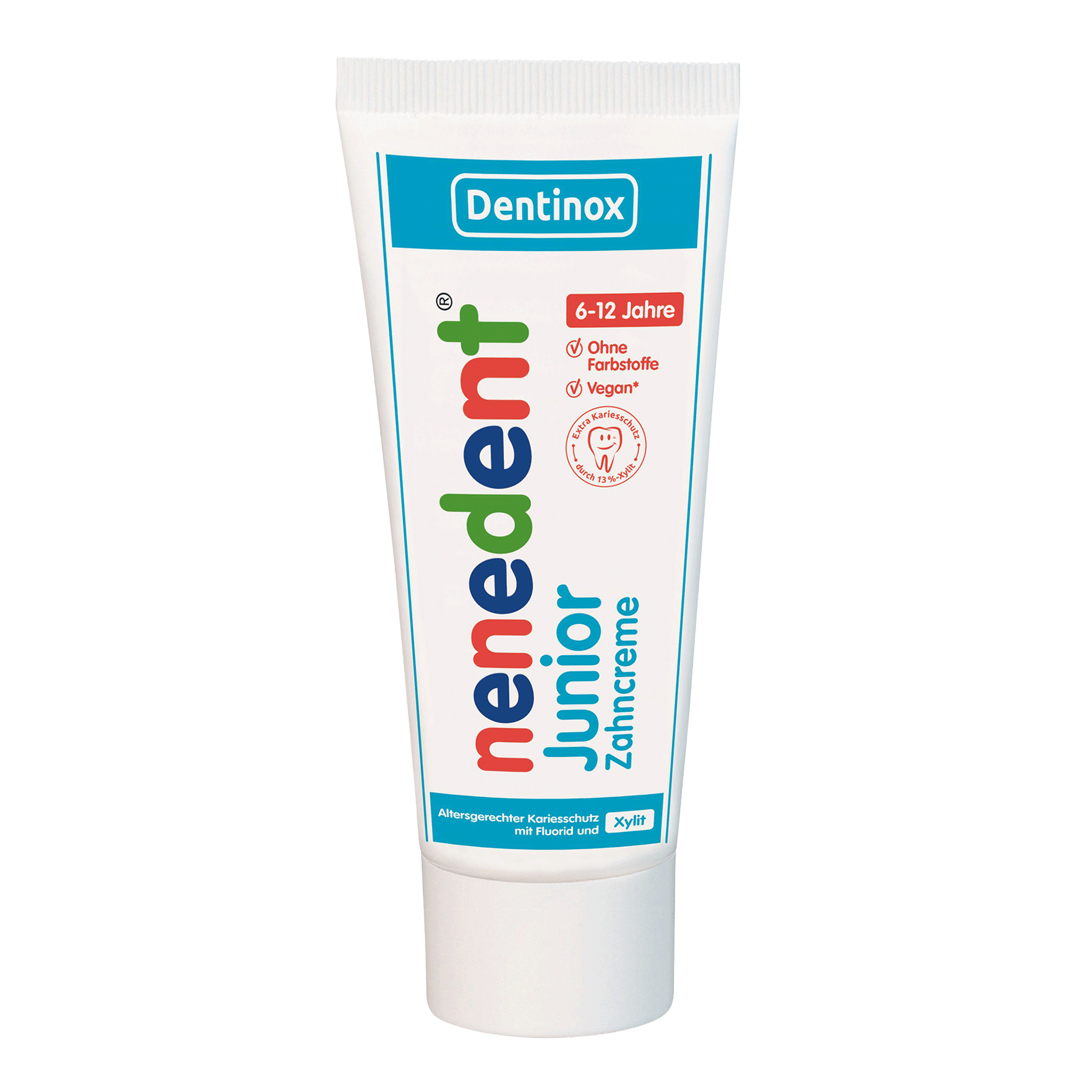Vorderseite von nenedent® Junior-Zahncreme