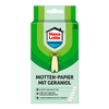 Vorderseite von Nexa Lotte Motten-Papier mit Geraniol