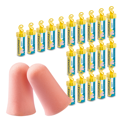 Vorderseite von OHROPAX Soft Ohrstöpsel - 20x2 Stück