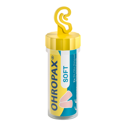 Vorderseite von OHROPAX Soft Ohrstöpsel