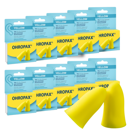 Vorderansicht von OHROPAX Yellow