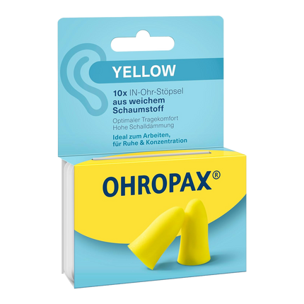 Vorderansicht von OHROPAX Yellow