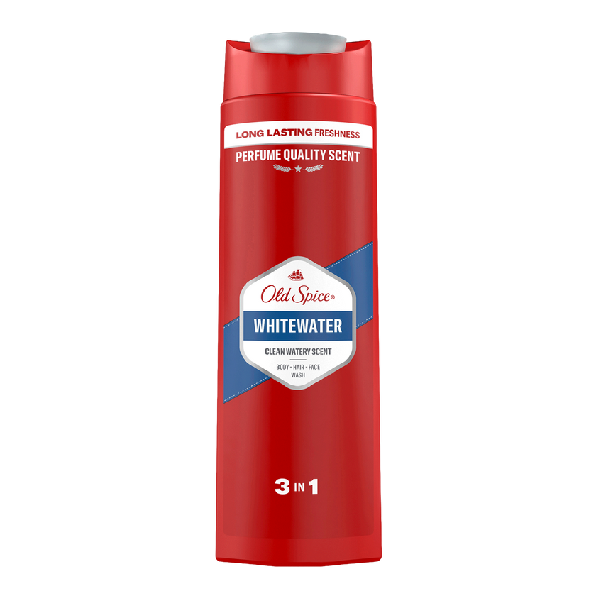 Old Spice 3in1 Shower Gel Whitewater XL - 400ml
