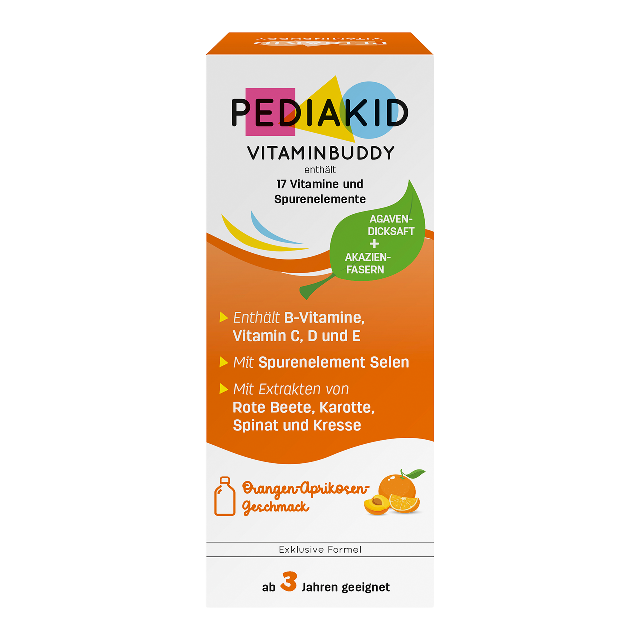 Vorderseite von PEDIAKID® Vitaminbuddy