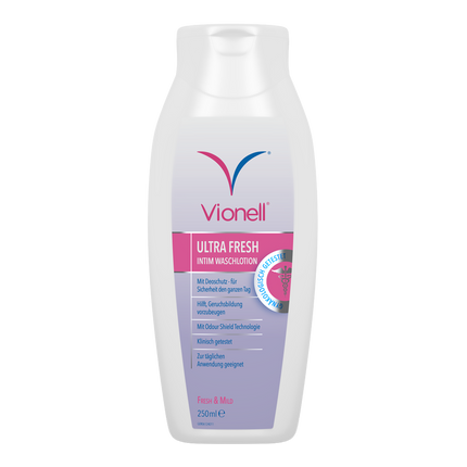 Vorderseite von Vionell Ultra Fresh Intim Waschlotion