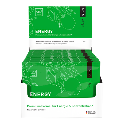 Vorderseite von Vit2go Energy 300g