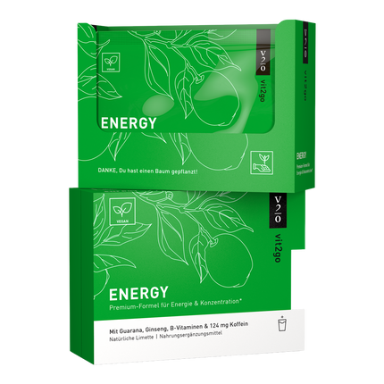 Vorderseite von Vit2go Energy 100g