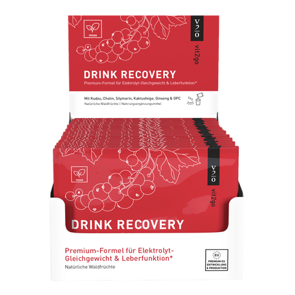 Vorderseite von Vit2go Drink Recovery