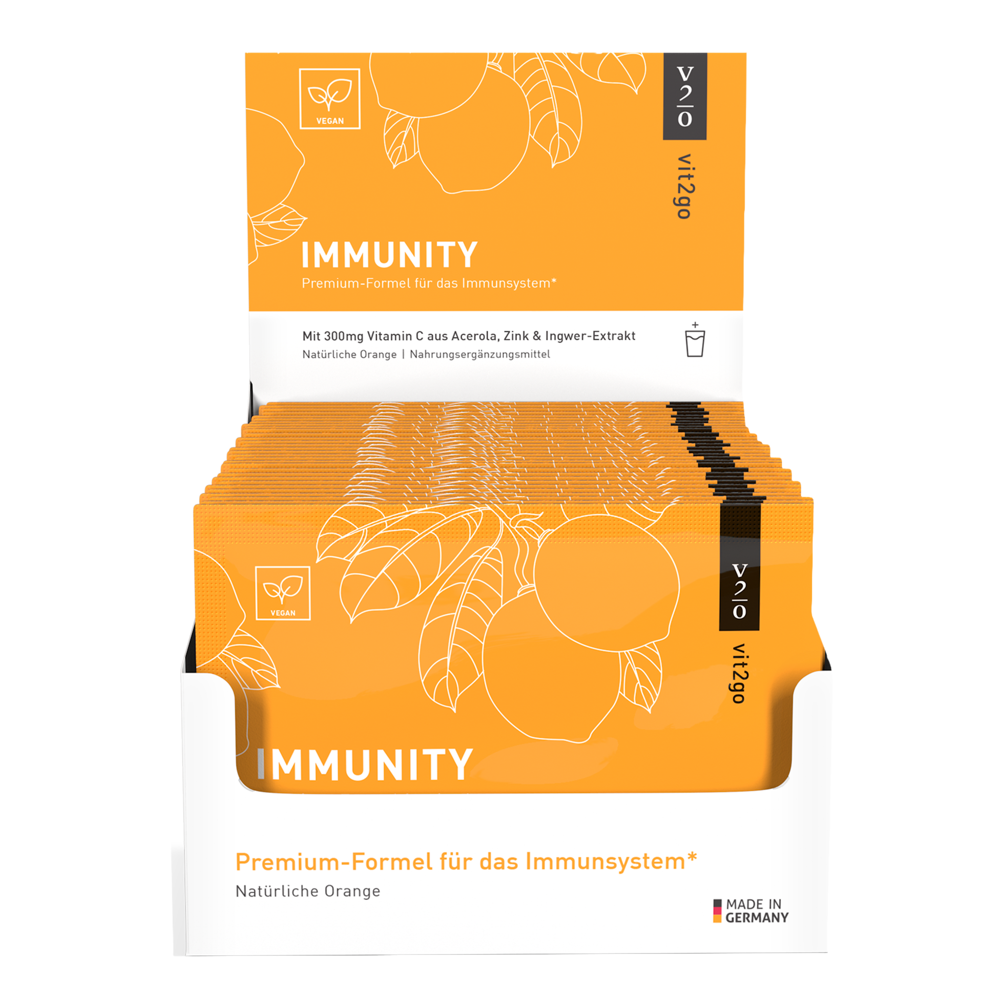 Vorderseite von Vit2go Immunity - 300g