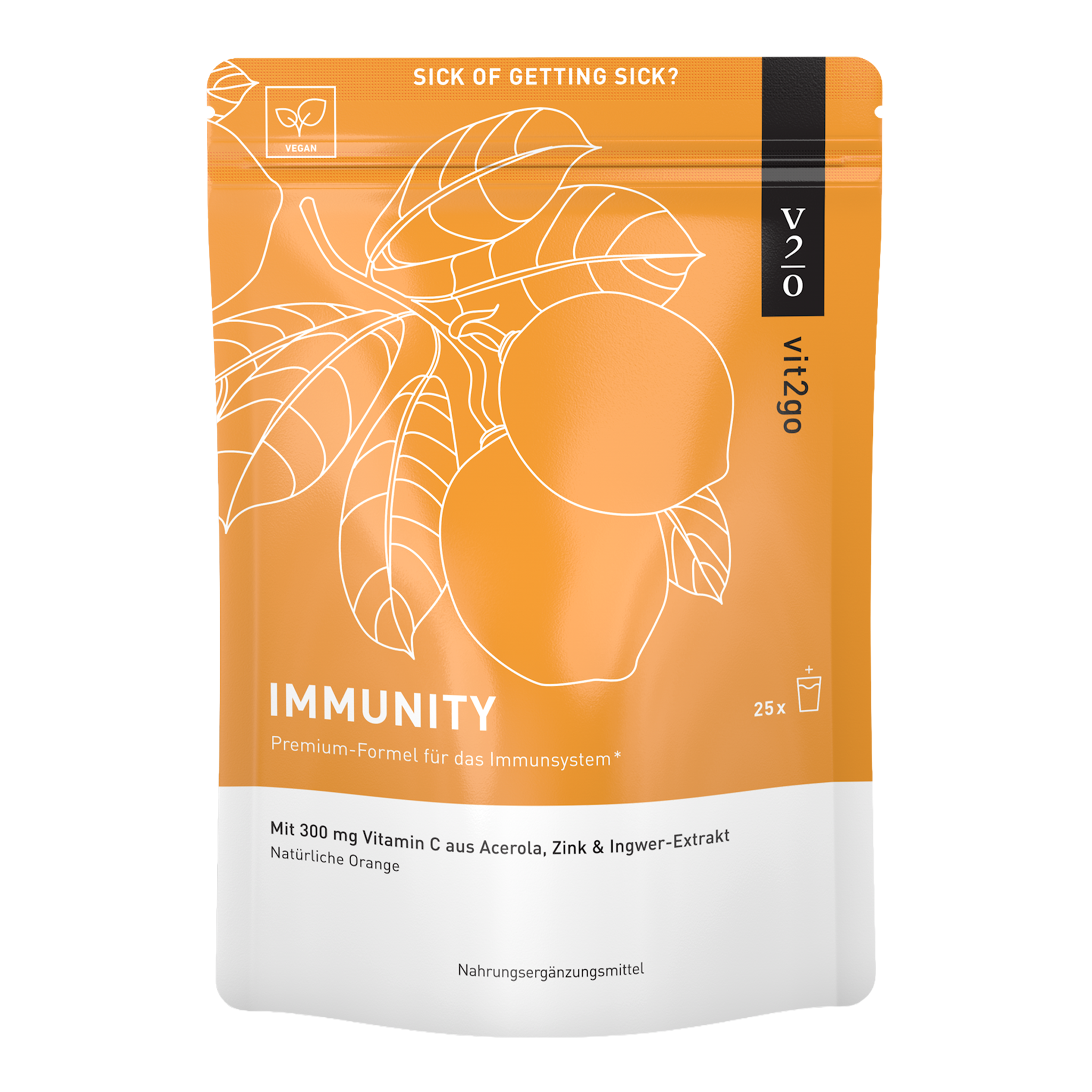 Vorderseite von Vit2go Immunity - 250g