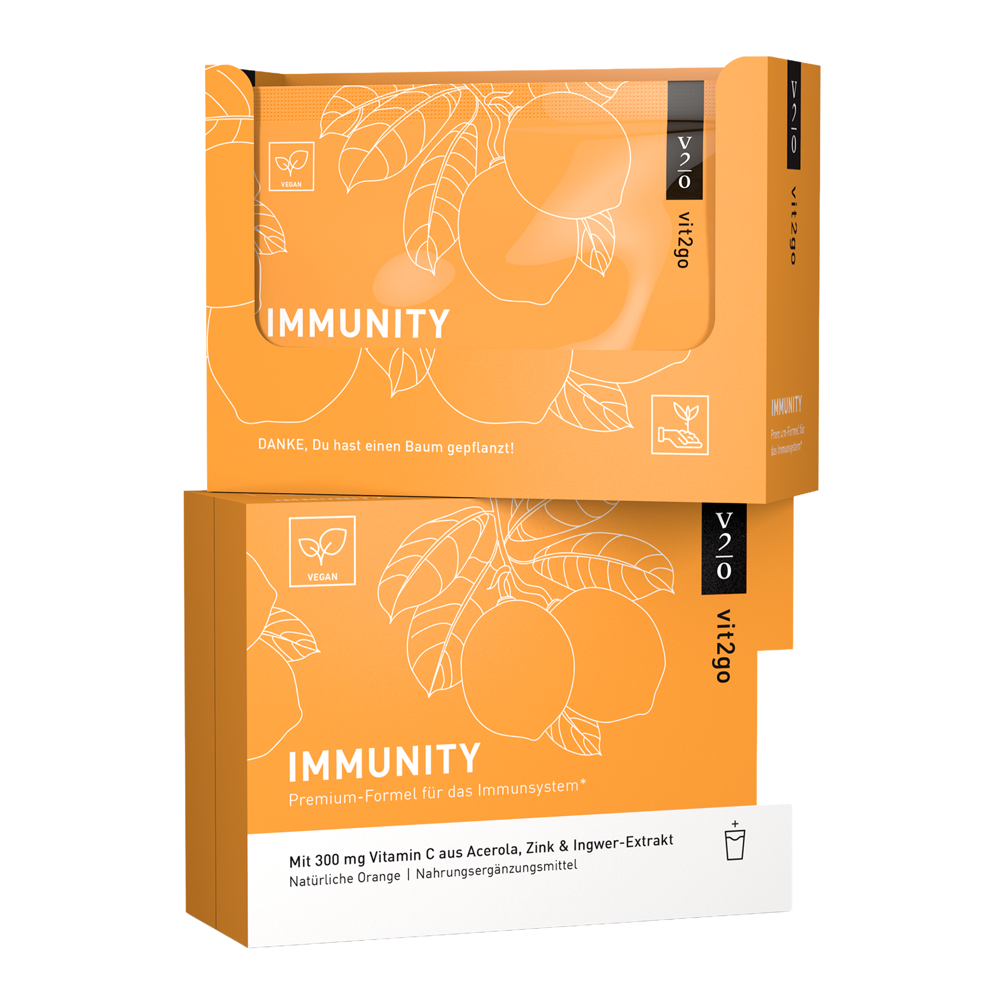 Vorderseite von Vit2go Immunity - 100g