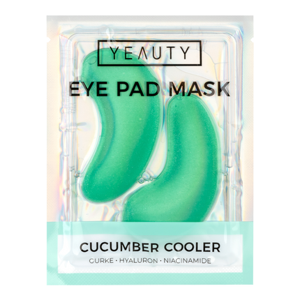 Vorderseite von  YEAUTY Eye Pad Mask Cucumber Cooler