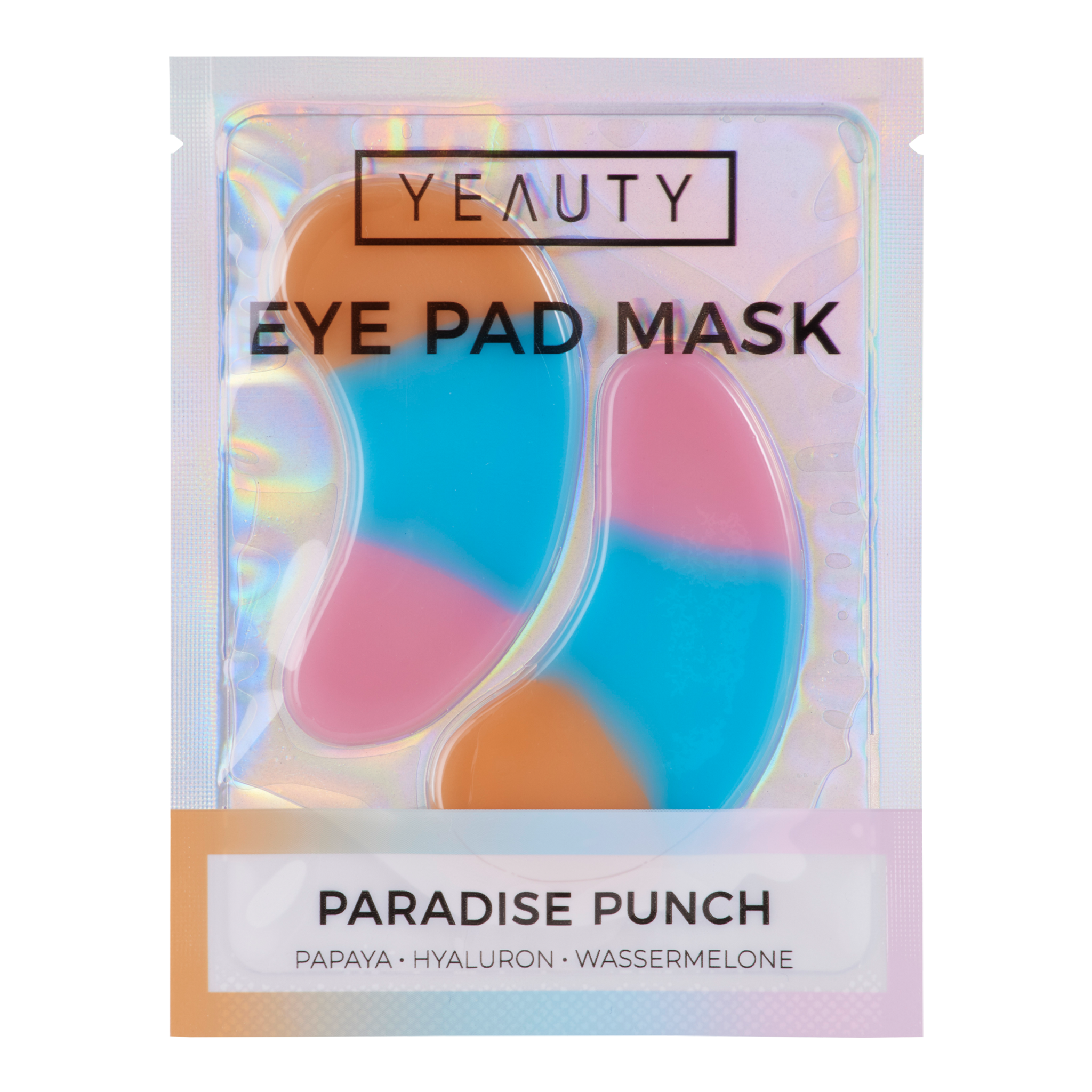 Vorderseite von YEAUTY Eye Pad Mask Paradise Punch