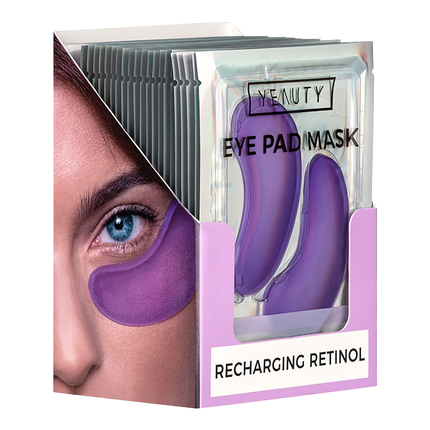 Vorderseite von YEAUTY Eye Pad Mask Recharging Retinol