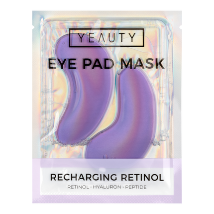 Vorderseite von YEAUTY Eye Pad Mask Recharging Retinol