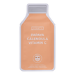 Vorderseite von YEAUTY Tuchmaske Papaya Calendula Vitamin C