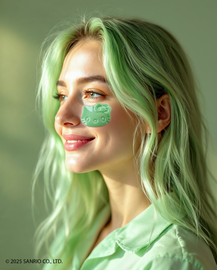 YEAUTY Hello Kitty Eye Pad Mask Matcha Ceramide - face