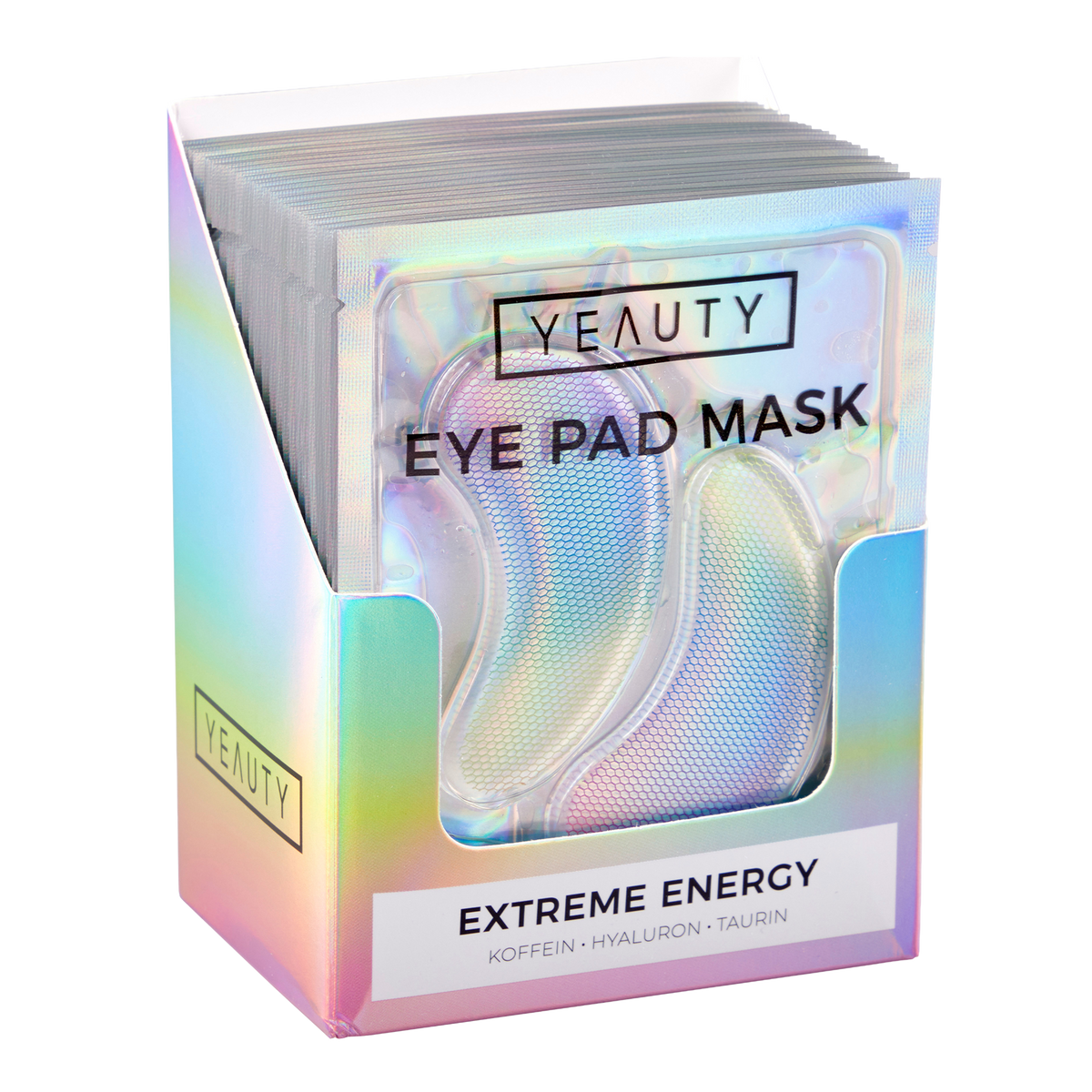 Vorderseite von YEAUTY Eye Pad Mask Extreme Energy