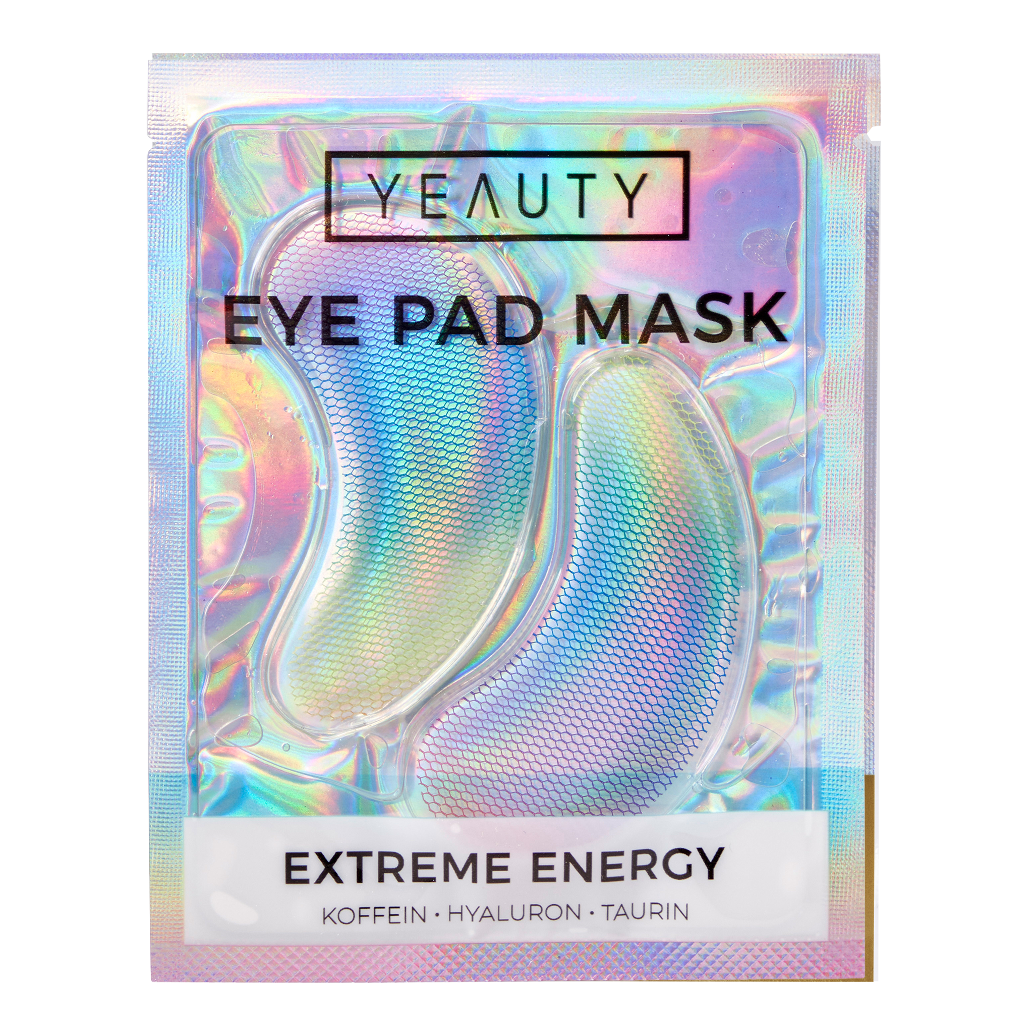 Vorderseite von YEAUTY Eye Pad Mask Extreme Energy