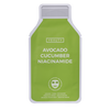 Vorderseite von YEAUTY Tuchmaske Avocado Cucumber Niacinamide