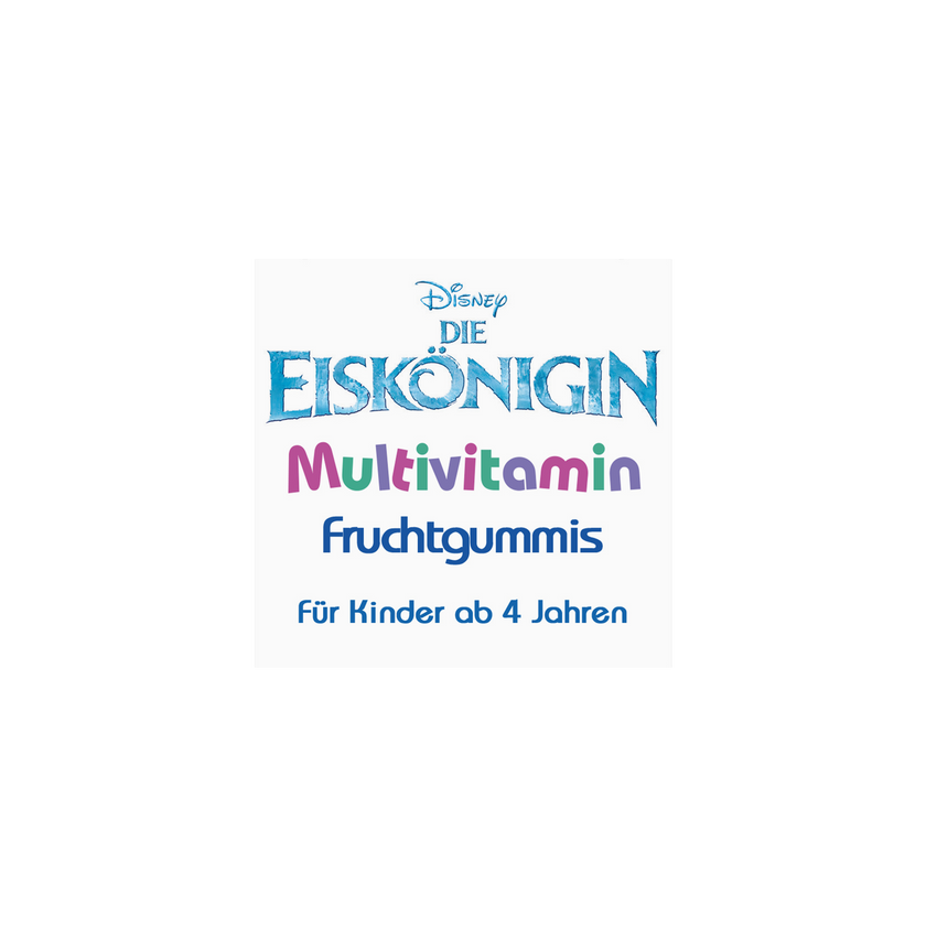 Draufsicht von Disney Multivitamin-Fruchtgummis Die Eiskönigin