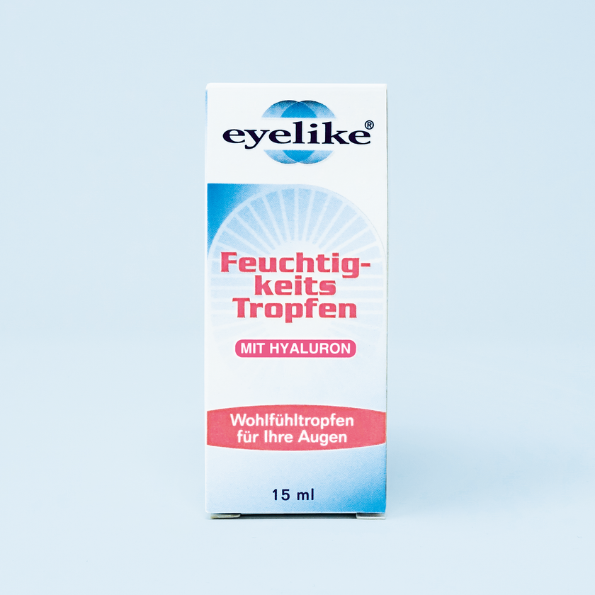 Eyelike Feuchtigkeitstropfen - Verpackung Front