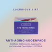 YEAUTY Luxurious Lift Eye Tripad Mask auf Verlauf mit Schrift