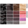 Übersicht wie I Heart Revolution Rainbow Paste Red Flame auf den verschiedenen Haarfarben wirken wird