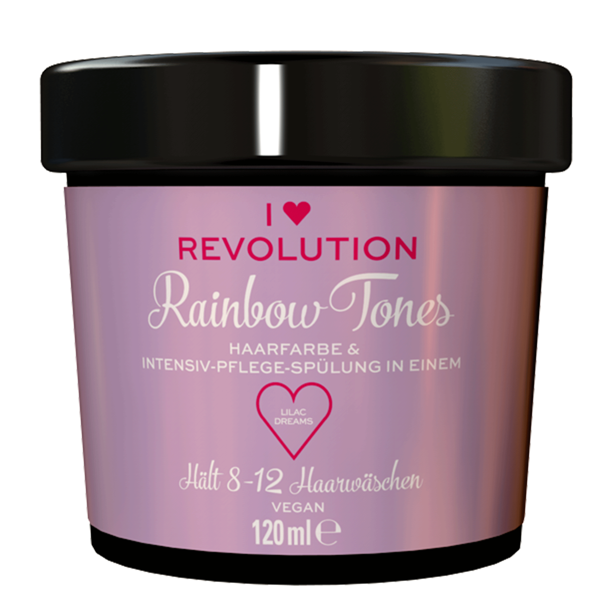 Vorderseite von I Heart Revolution Rainbow Tones Lilac Dreams