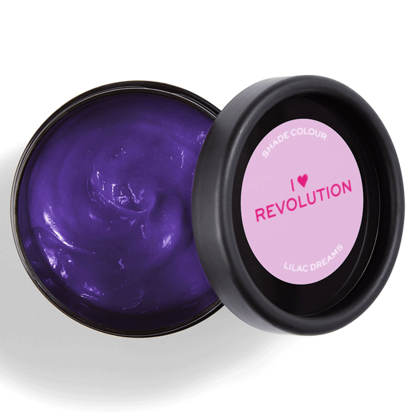 Geöffneter Tiegel von I Heart Revolution Rainbow Tones Lilac Dreams