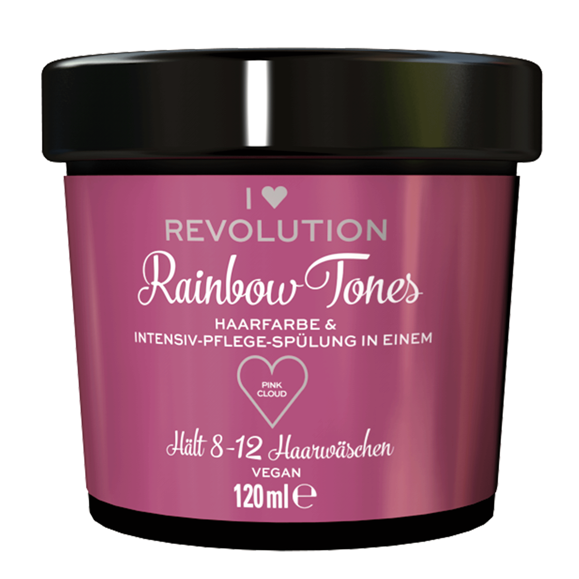 Vorderseite von I Heart Revolution Rainbow Tones Pink Cloud