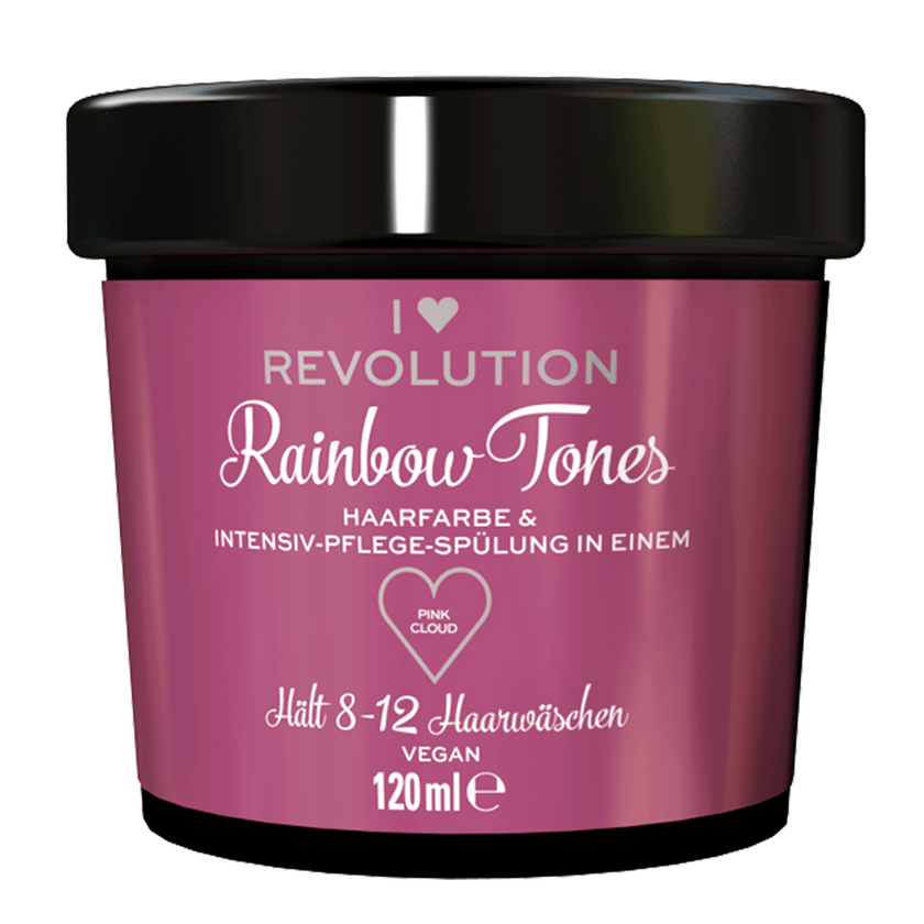 Vorderseite von I Heart Revolution Rainbow Tones Pink Cloud