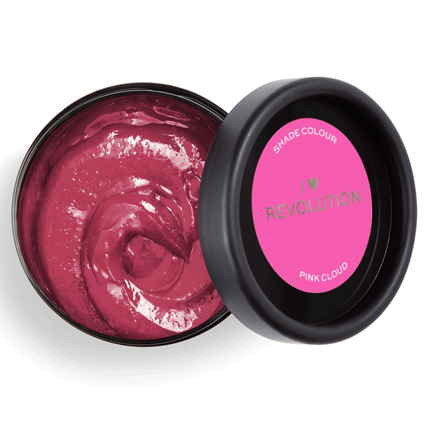 Geöffneter Tiegel von I Heart Revolution Rainbow Tones Pink Cloud