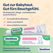 Produkt auf farbiger Welle und Schrift, teilweise mit Haken als Aufzählung