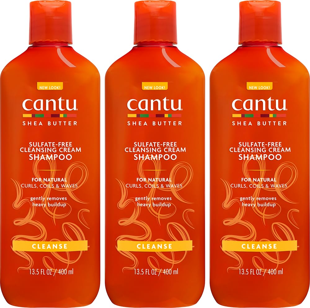 Cantu Cleansing Cream Shampoo  3er Set