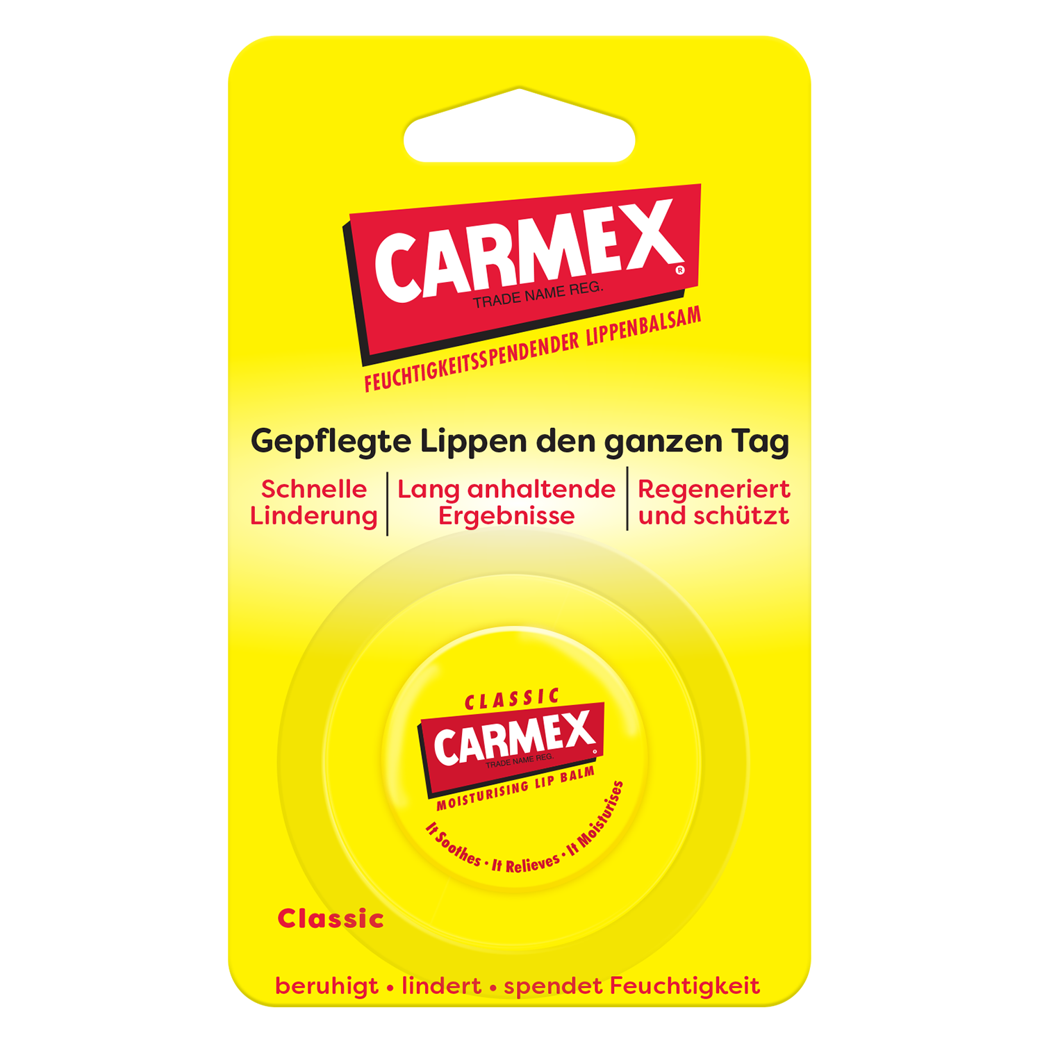 Carmex Classic Tiegel Blister Front