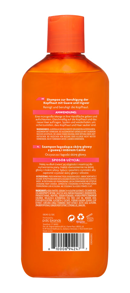 Cantu Guava Scalp Relief Shampoo 400 ml Rückseite