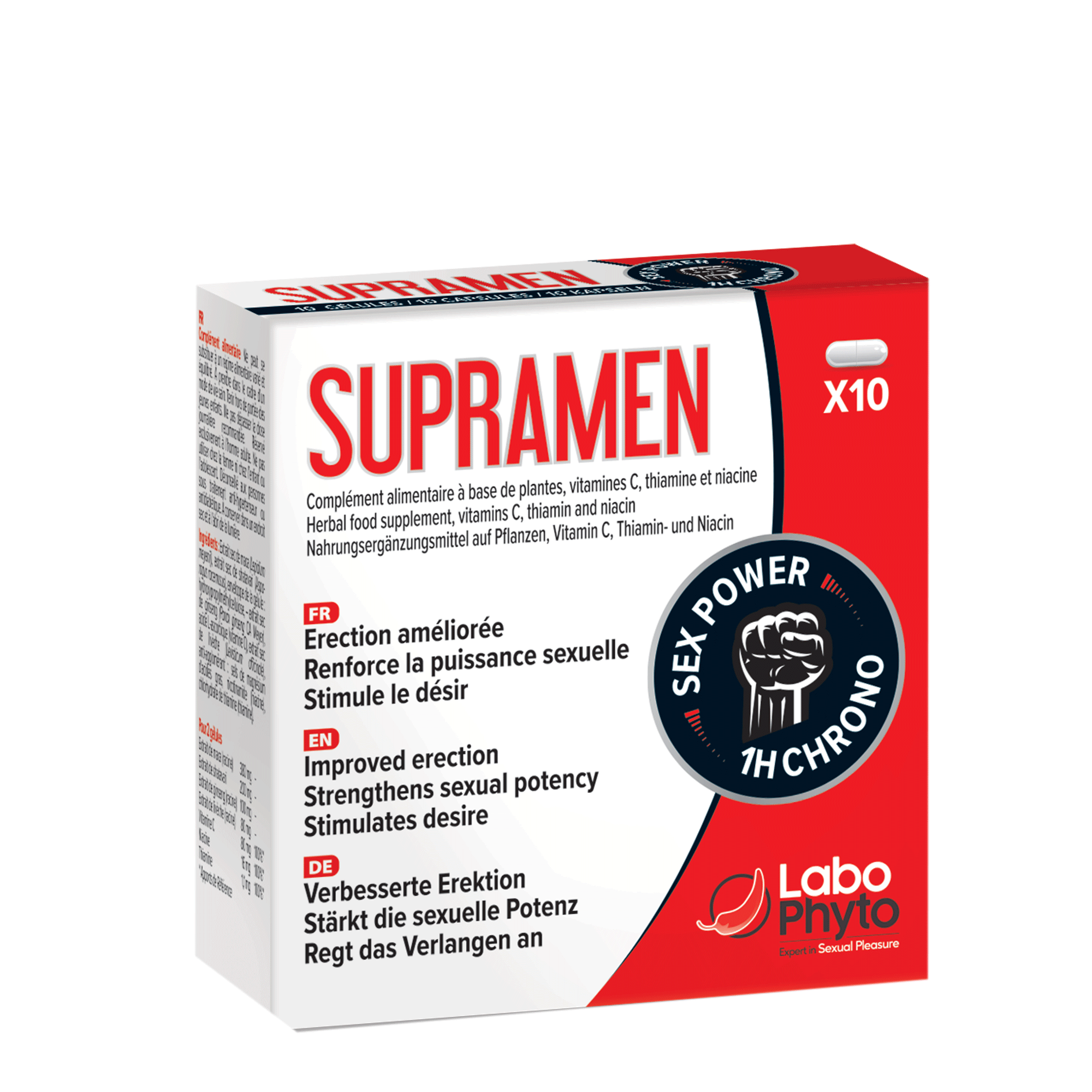 Vorderseite von Labophyto Supramen Quick Action & Performance