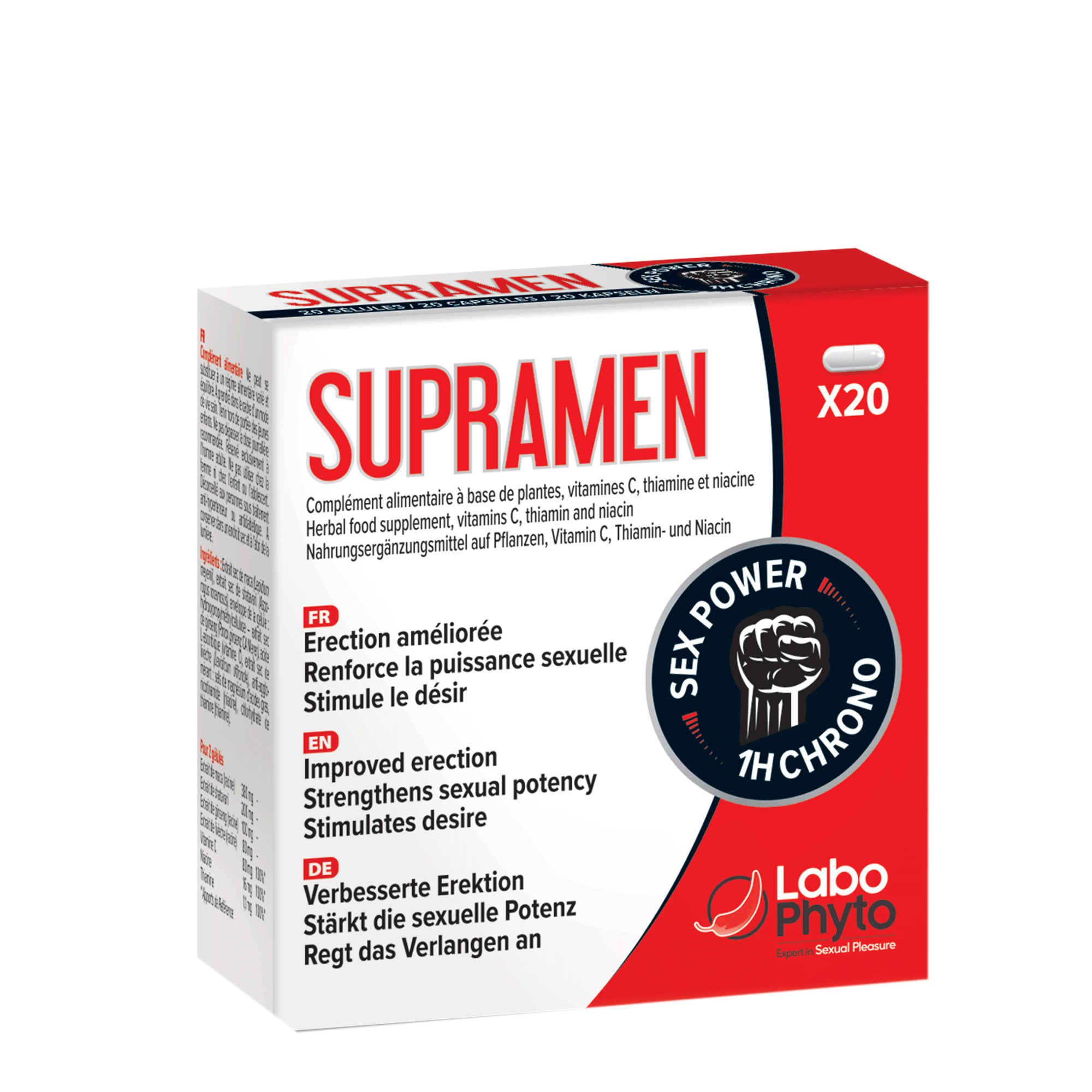 Vorderseite von Labophyto Supramen Quick Action & Performance