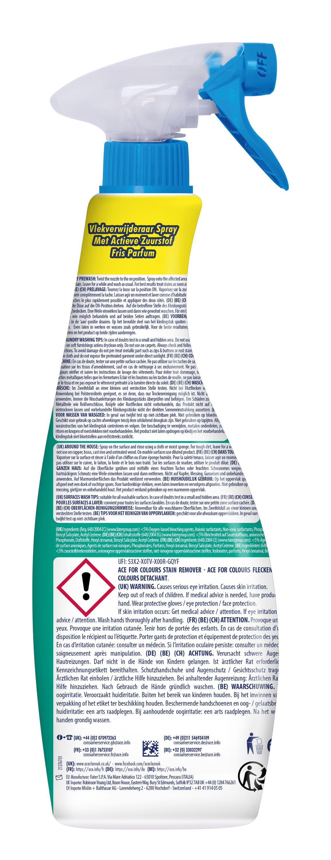 ACE Fleckenentferner Spray - back