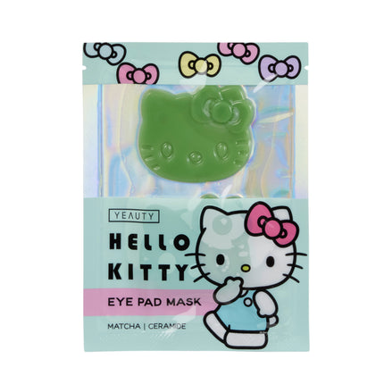 YEAUTY Hello Kitty Eye Pad Mask Matcha Ceramide - front